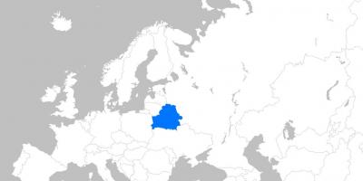 Карта На Беларус Европа